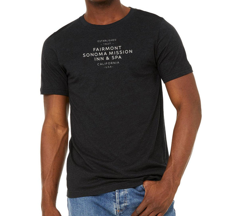 Custom TEXT  Bella + Canvas Unisex 4.2 Oz. Unisex Sueded Tee