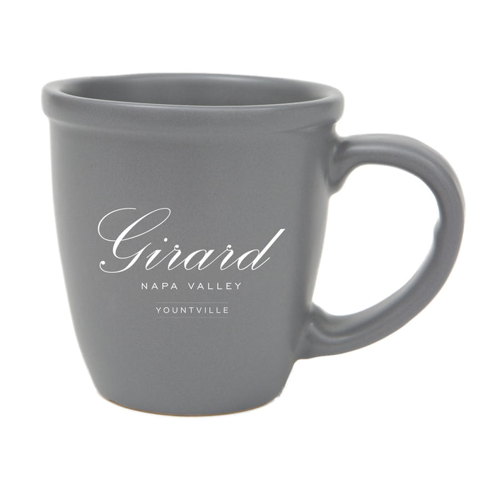 Custom BRAND / LOGO 14 Oz. Ceramic Morning Mug – Gray