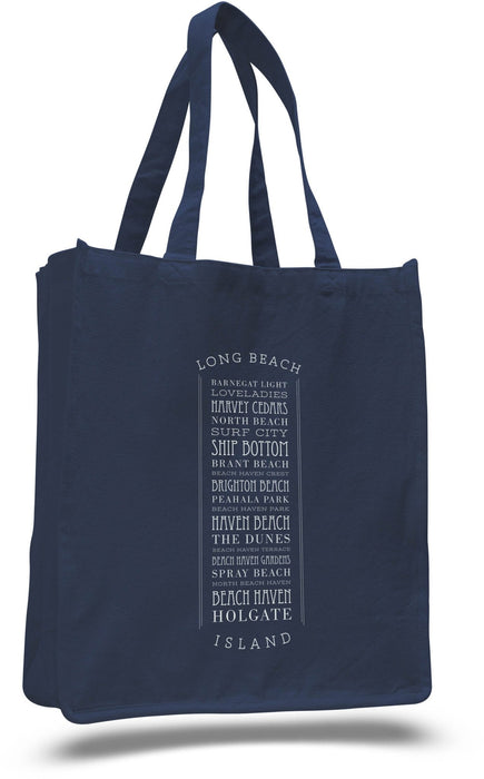 Custom BRAND / LOGO 12 Oz. Canvas Large  Shopper