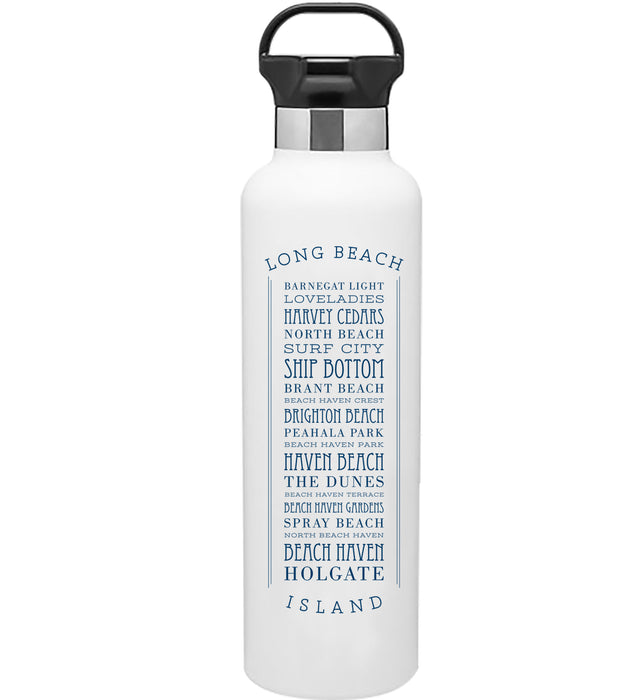Custom LIST 24 Oz Stainless Gear Water Bottle