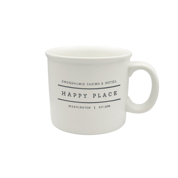 Custom HAPPY PLACE 14 Oz. Ceramic Chunky Mug