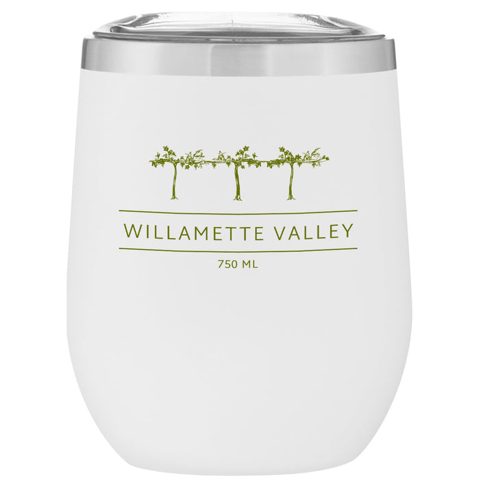 Custom VISTA 12 Oz. Insulated Stemless Wine Cup