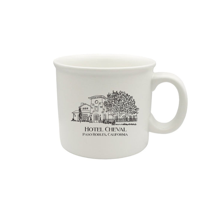 Custom BRAND / LOGO 14 Oz. Ceramic Chunky Mug