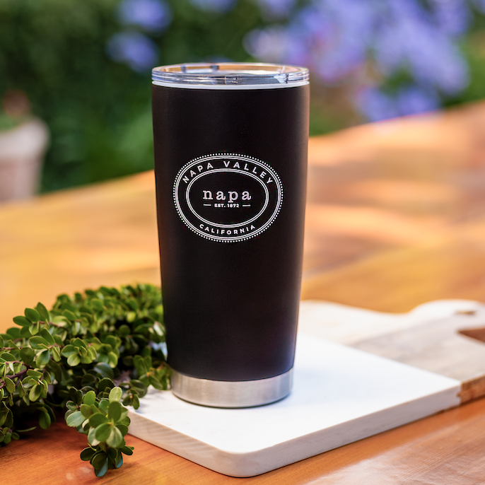 Custom OVAL 20 Oz. Stainless Stocky Tumbler
