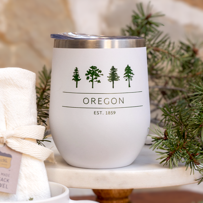 Custom VISTA 12 Oz. Insulated Stemless Wine Cup