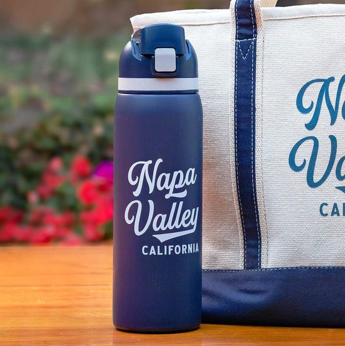 Custom ATHLETIC 27 Oz. Stainless Flip Water Bottle