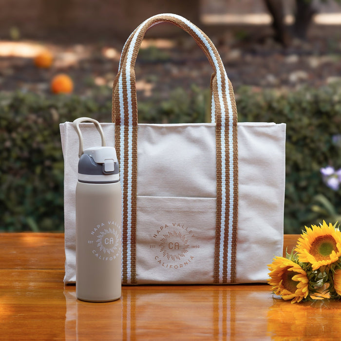 Custom BURST 24 Oz. Harbor Classic Tote