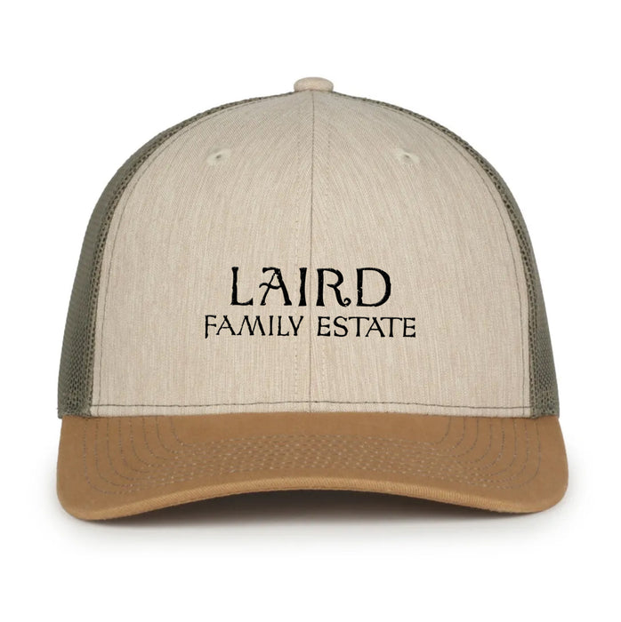 Custom BRAND / LOGO Premium Chino Twill Trucker Cap