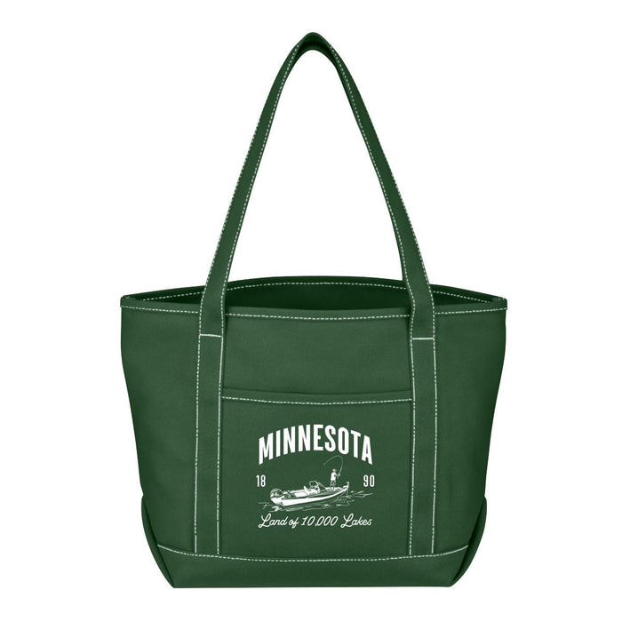 Custom CABIN 24 Oz. Cotton Canvas Medium Yacht Tote Bag