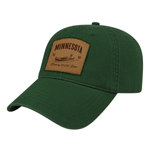 Relaxed Golf Cap Chino Twill Printed with CABIN COLLECTION design