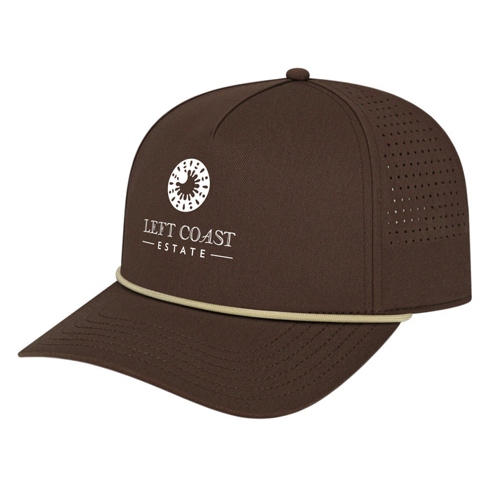 Custom BRAND / LOGO Cap America Polyester Summit Perforated Cap