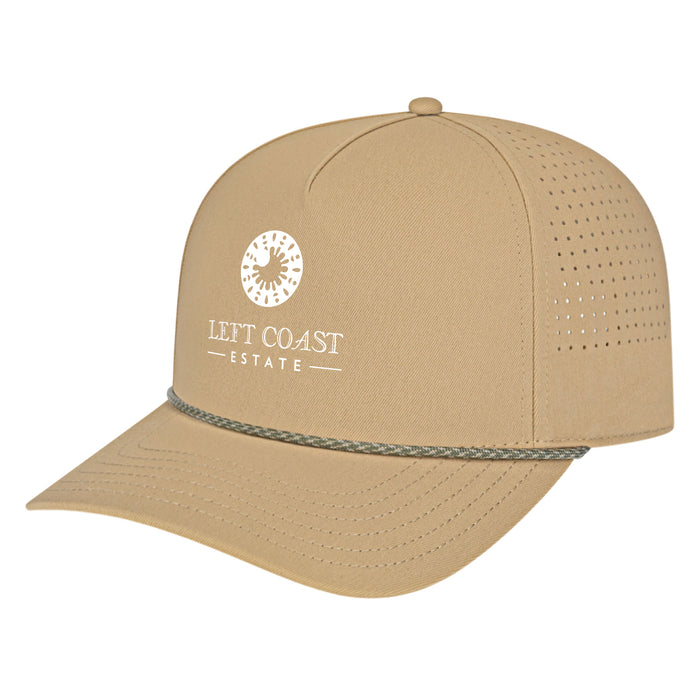 Custom BRAND / LOGO Cap America Polyester Summit Perforated Cap