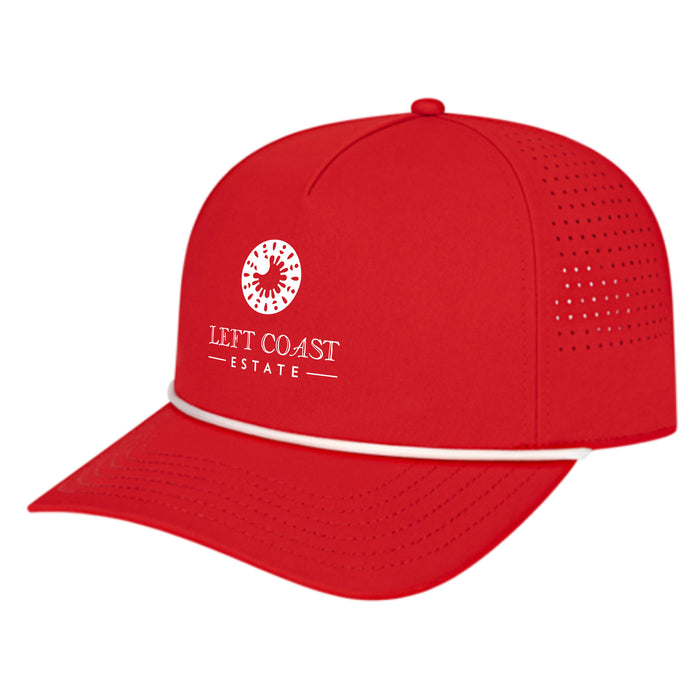 Custom BRAND / LOGO Cap America Polyester Summit Perforated Cap