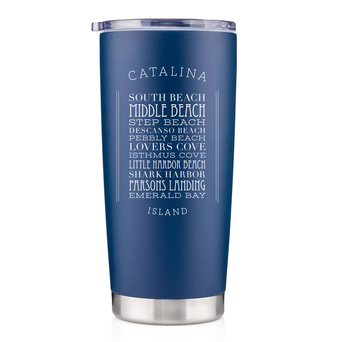 Custom LIST 20 Oz. Stainless Stocky Tumbler
