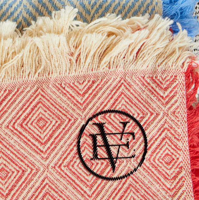 Custom BRAND / LOGO 55" x 75" Geoloom Throw