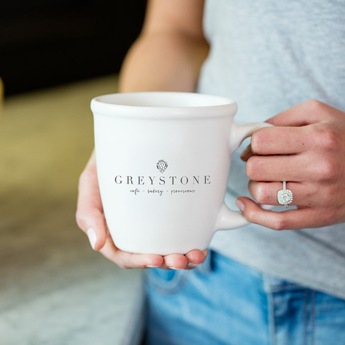 Custom BRAND / LOGO 14 Oz. Ceramic Morning Mug
