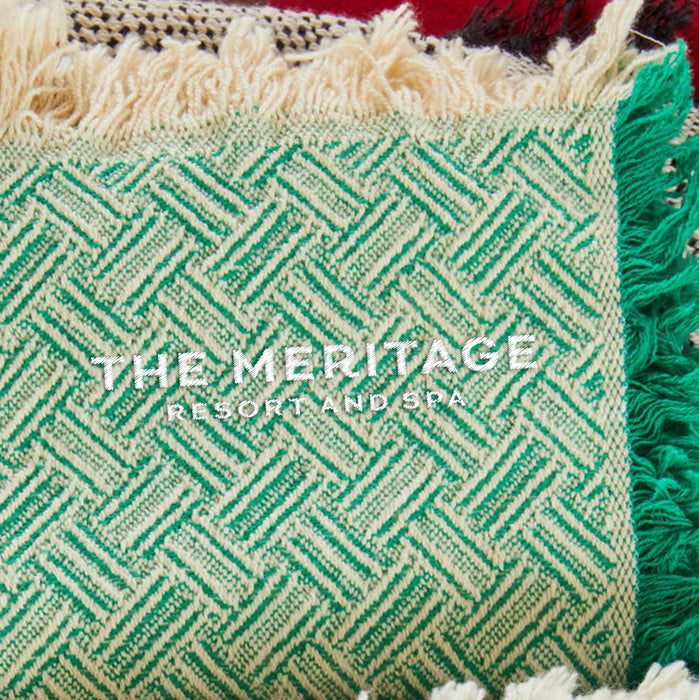 Custom BRAND / LOGO 55" x 75" Geoloom Throw