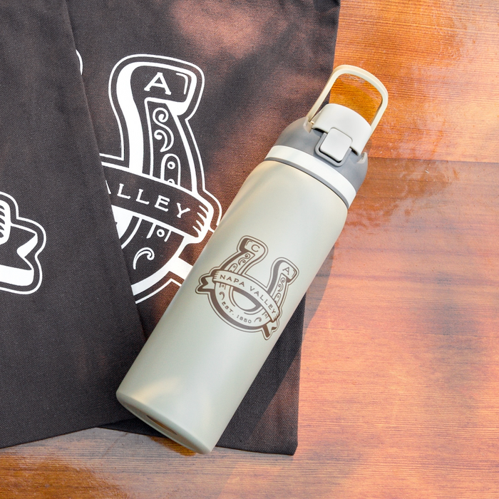 Custom LUCKY 27 Oz. Stainless Flip Water Bottle