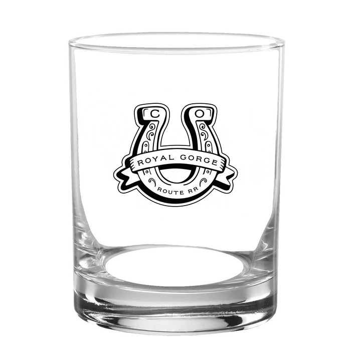 Custom LUCKY 13.5 Oz. Clear Old Fashioned Glass