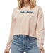 Independent Trading Co. Ladies 6.5 oz Lightweight Cropped Crew Customized with your Brand or Logo - Mercantile 12