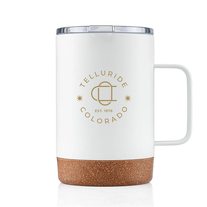 16 Oz. Stainless Insulated Corky Mug Customized with your Brand or Logo