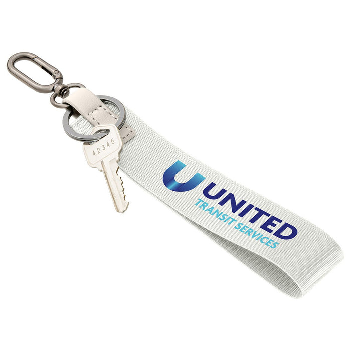 Custom BRAND / LOGO Premium Key Strap Never Lost Keychain
