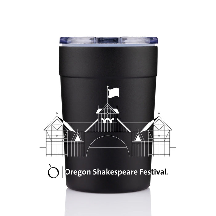 Custom BRAND / LOGO 12 Oz.  Stainless Timber Tumbler