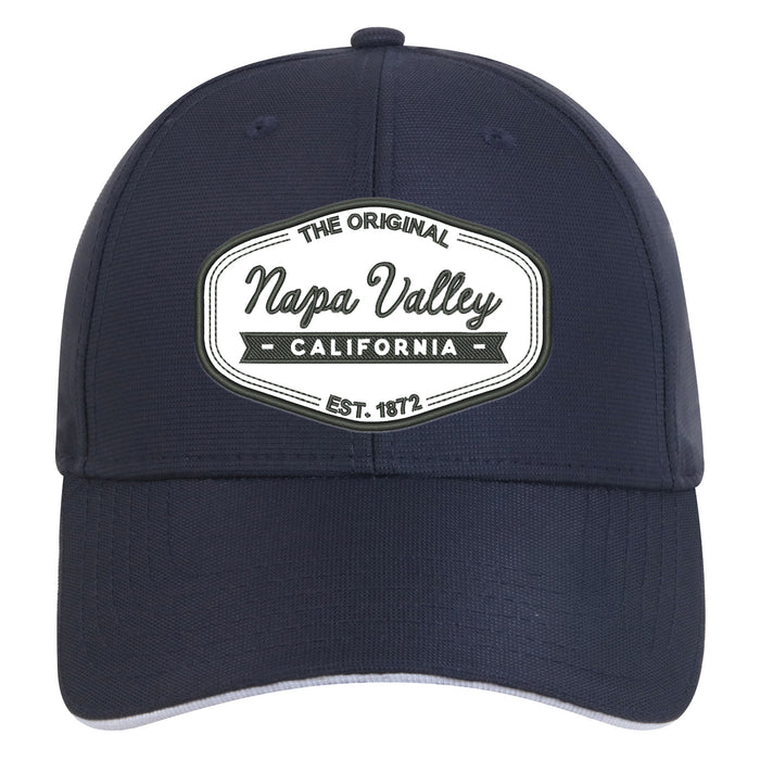 Custom ORIGINAL Quake City Unisex Micro Check Performance Contrast Sandwich Cap