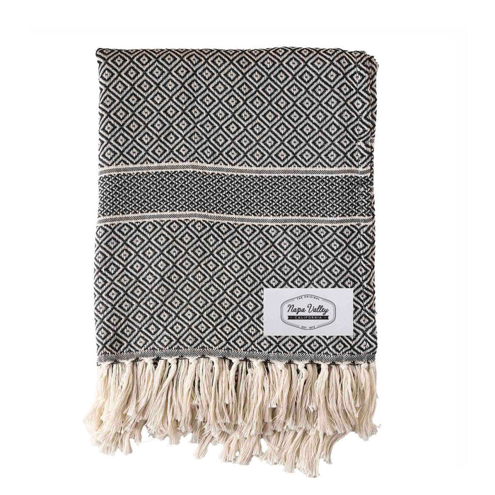 Custom ORIGINAL reGen rPET Woven Throw Blanket