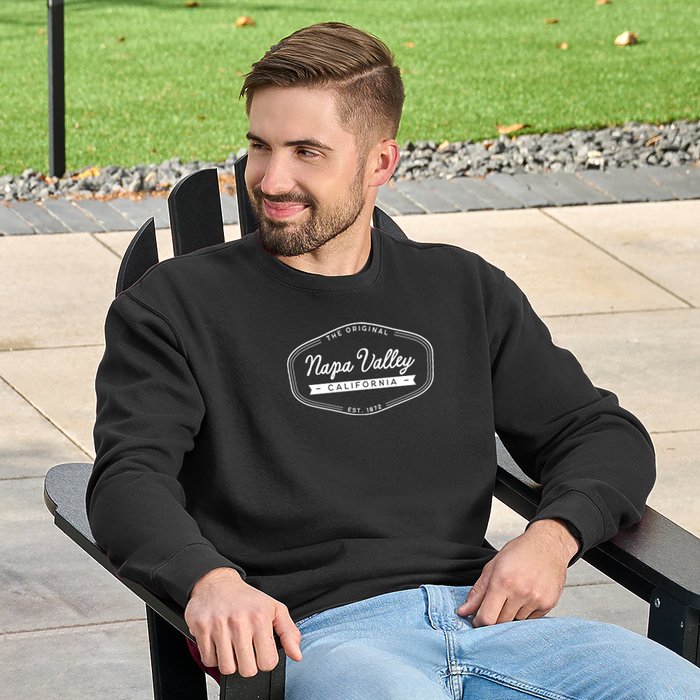 Custom Wholesale J. America 7.5 Oz. Unisex BTB Fleece Crewneck Sweatshirt