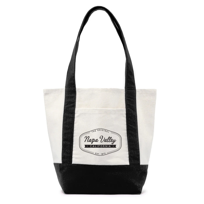 Custom OVAL 10 oz. Mini Marina Tote