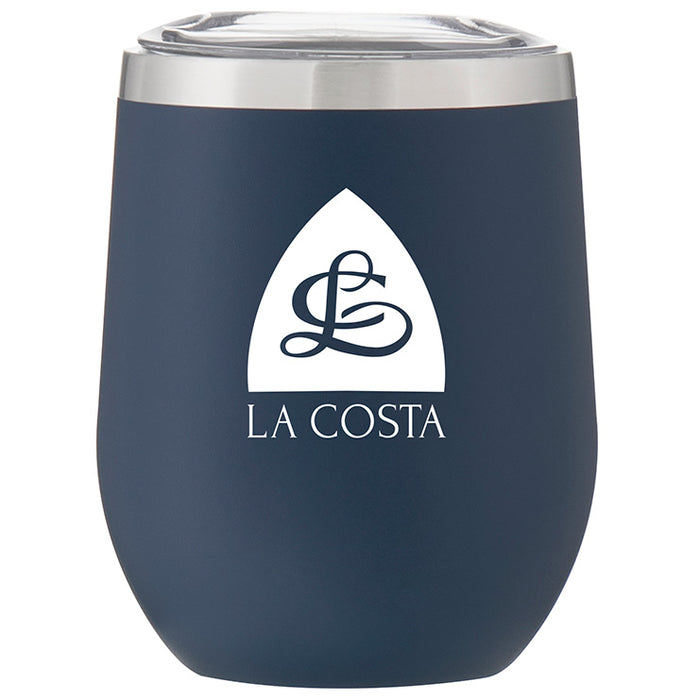 Custom BRAND / LOGO 12 Oz. Insulated Stemless Wine Cup