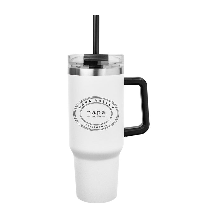 Custom BRAND / LOGO 40 Oz. Stainless Big Boom Mug