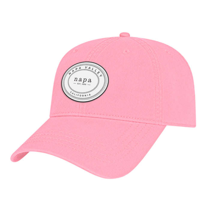Custom OVAL Cap America Washed Chino Twill Relaxed Golf Cap