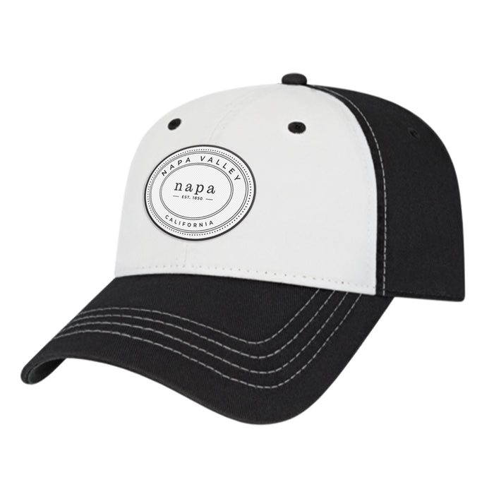 Custom OVAL Cap America Washed Chino Twill Relaxed Golf Cap