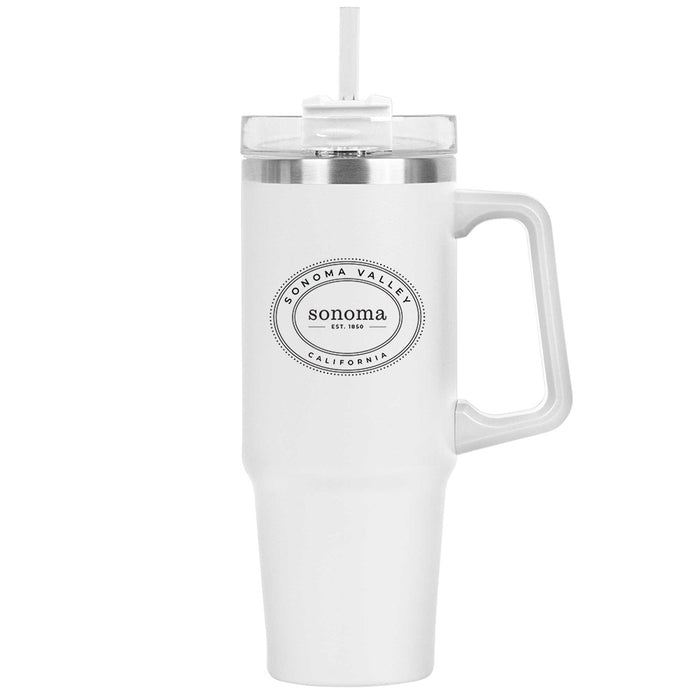 Custom  OVAL 30 Oz. Stainless  Little Boom Mug
