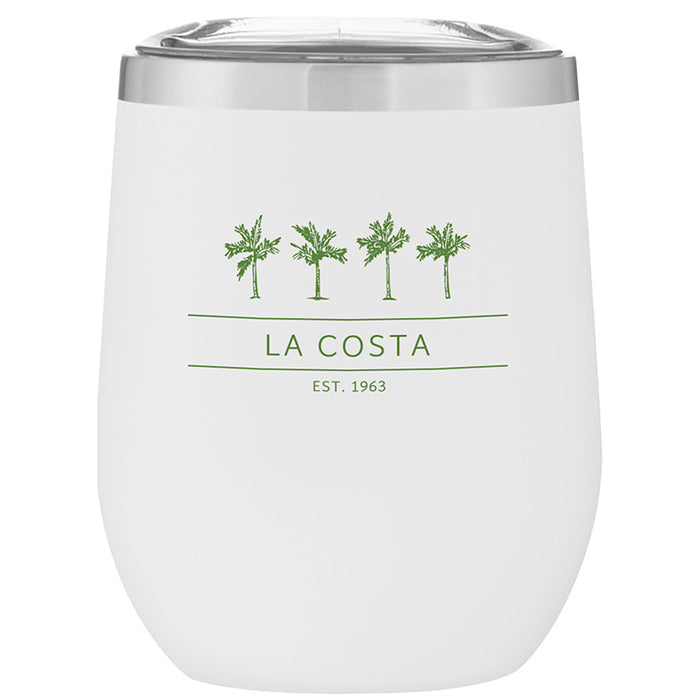 Custom VISTA 12 Oz. Insulated Stemless Wine Cup