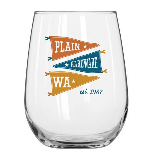 Custom BRAND / LOGO 17 Oz. Stemless Wine Glass