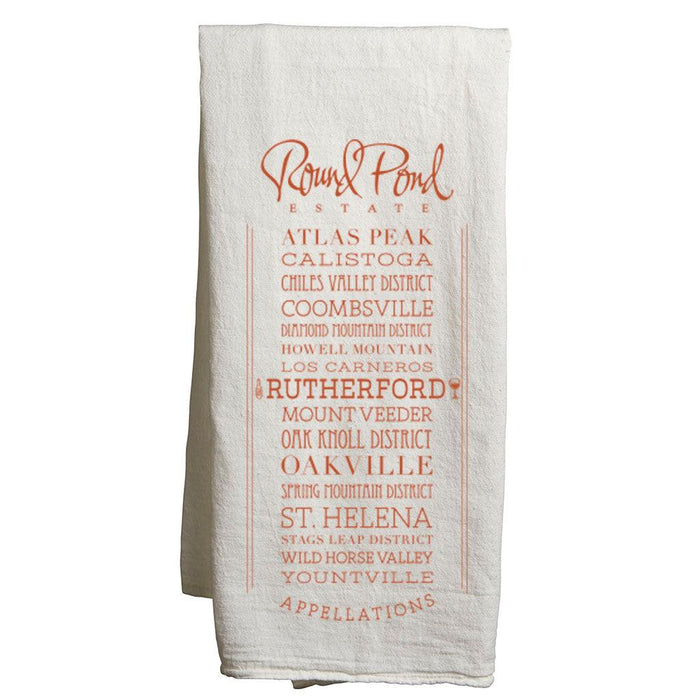 Flour Sack Tea Towels in a Customizable Appellations Design - Mercantile 12