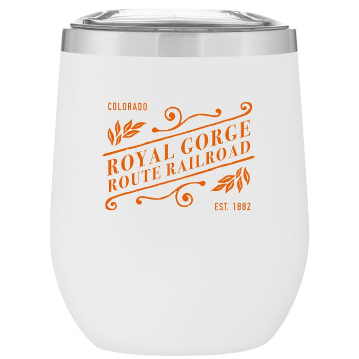 Custom SLANT 12 Oz. Insulated Stemless Wine Cup