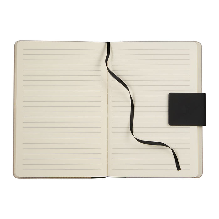 Custom BRAND / LOGO Recycled Canvas Bound Notebook