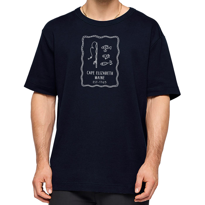 Custom SALTY Live & Tell Unisex 7.3 Oz. Luxury Heavy T-Shirt