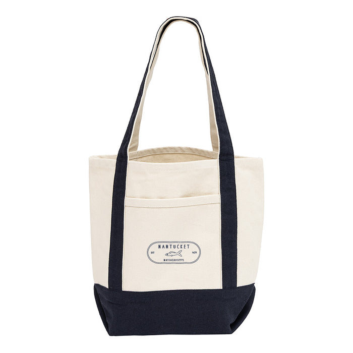 Custom SALTY 14 Oz. Recycled Canvas Mini Deck Tote