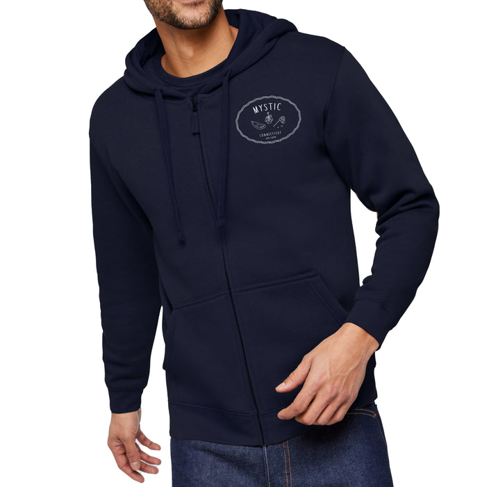 Custom SALTY Live & Tell 7.4 Oz. Unisex Full Zip Fleece