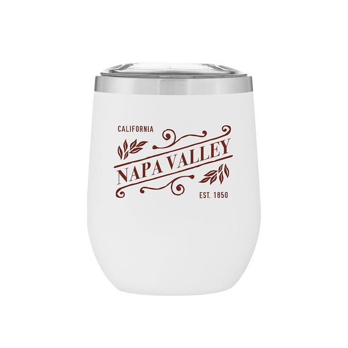 Custom SLANT 12 Oz. Insulated Stemless Wine Cup