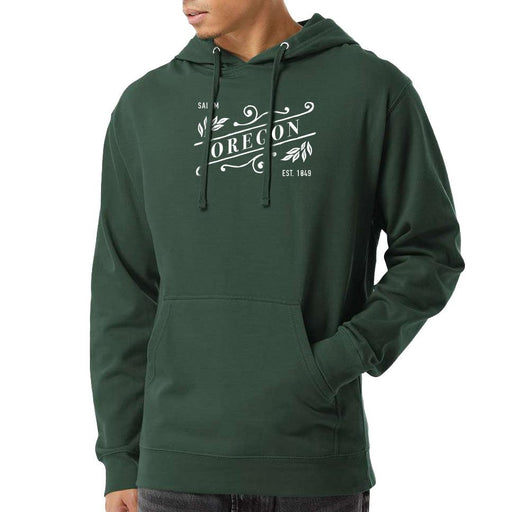 Cotton Heritage Unisex Premium 8.5 oz Fleece Flat Cord Pullover Hoodie Slant Collection - Mercantile 12