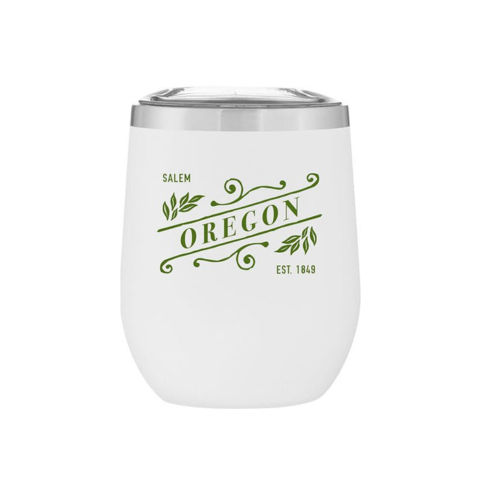 Custom SLANT 12 Oz. Insulated Stemless Wine Cup