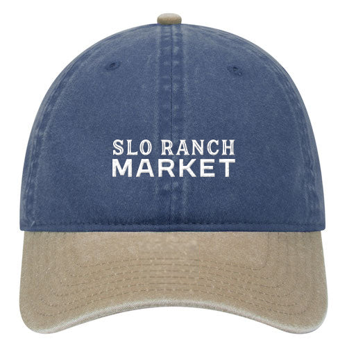 Custom BRAND / LOGO Washed Pigment Dyed Cotton Twill 6 Panel Low Cap