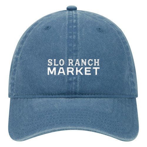 Custom BRAND / LOGO Washed Cotton Twill 6 Panel Low Cap