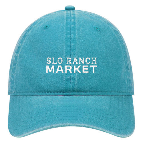 Custom BRAND / LOGO Washed Cotton Twill 6 Panel Low Cap
